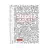 BRUNNEN Collegeblock Premium Student - 80 Blatt - verschiedene Lineaturen - Papagei - Lineatur 27