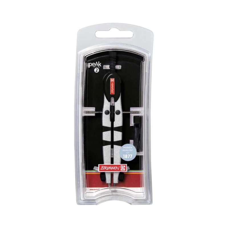 Schnellverstellzirkel Peak 2, 3, 4 und 5 - von Ø 310 mm bis Ø 370 mm - Peak 2 | Ø 310 mm, schwarz - Packung