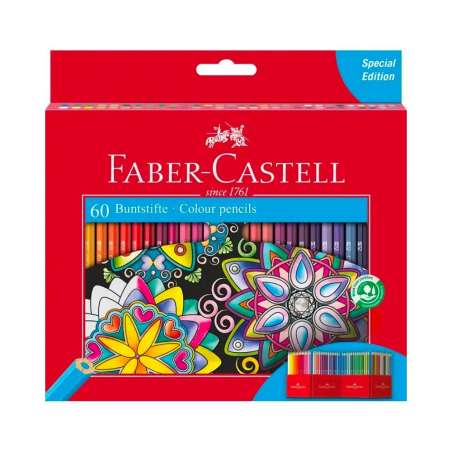 FABER-CASTELL Buntstifte Classic Colour 60er Set