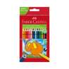 FABER-CASTELL Farbstifte Jumbo dreikant - in drei verschiedenen Setgrößen - 12er Set