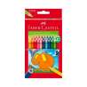 FABER-CASTELL Farbstifte Jumbo dreikant - in drei verschiedenen Setgrößen - 24er Set