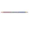 Faber-Castell Silbetrennstift Jumbo-Grip Duo - rot-blau liegend