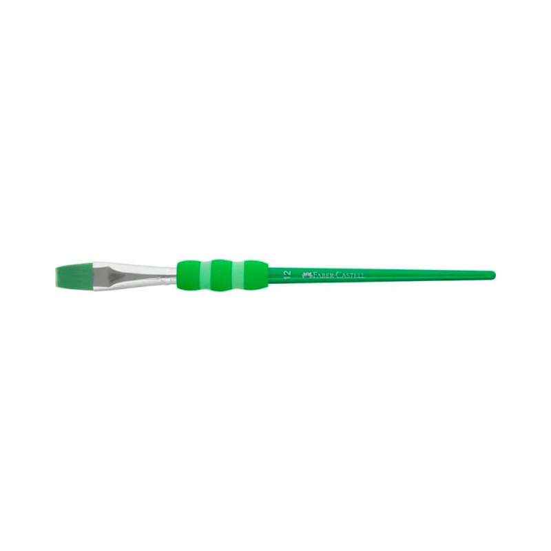 FABER-CASTELL Haarpinselset-Schulpinsel - 4er Set - standard - grün