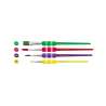 FABER-CASTELL Haarpinselset-Schulpinsel - 4er Set - standard - sortiert