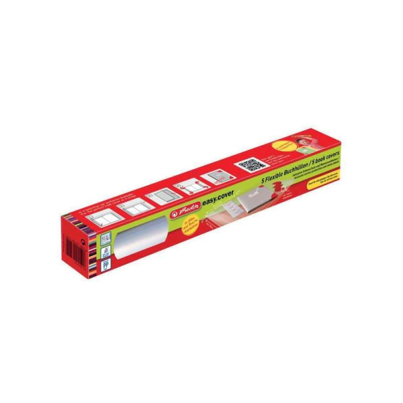 HERLITZ Buchschoner - Buchumschlag - 5-Stück - Seite