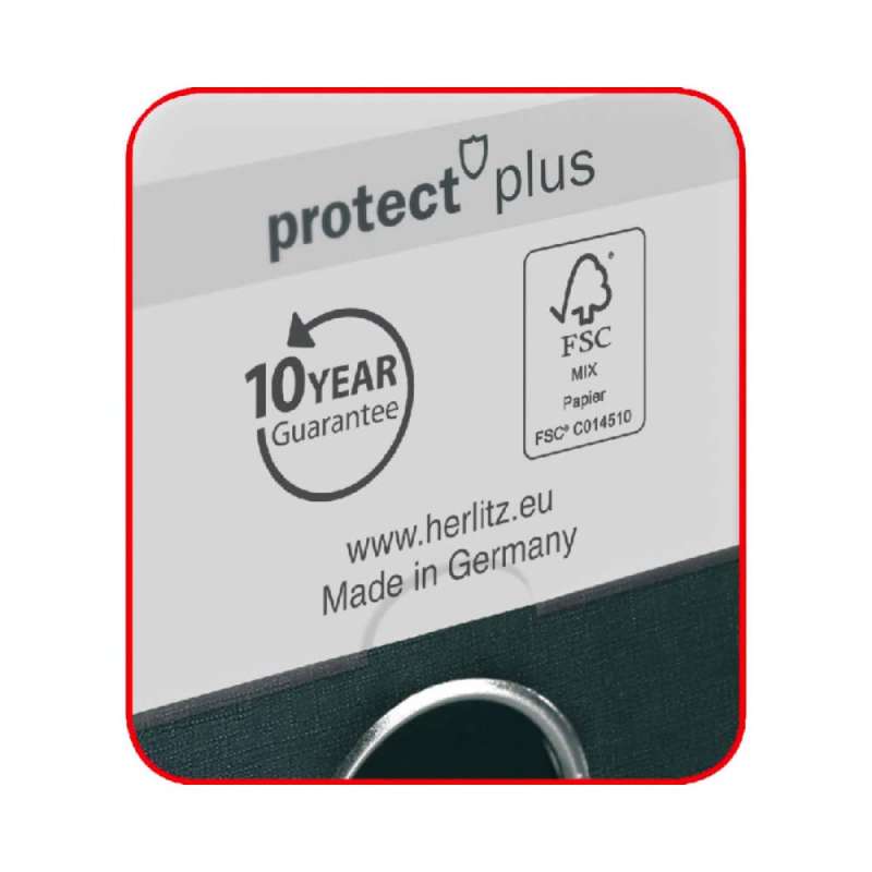HERLITZ Ordner maX.file protect - in verschiedenen Größen und vielen Farben - 10-Jahre Garantie