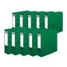 HERLITZ Ordner maX.file protect - in verschiedenen Größen und vielen Farben - protect plus, A4, 80mm, grün Menge