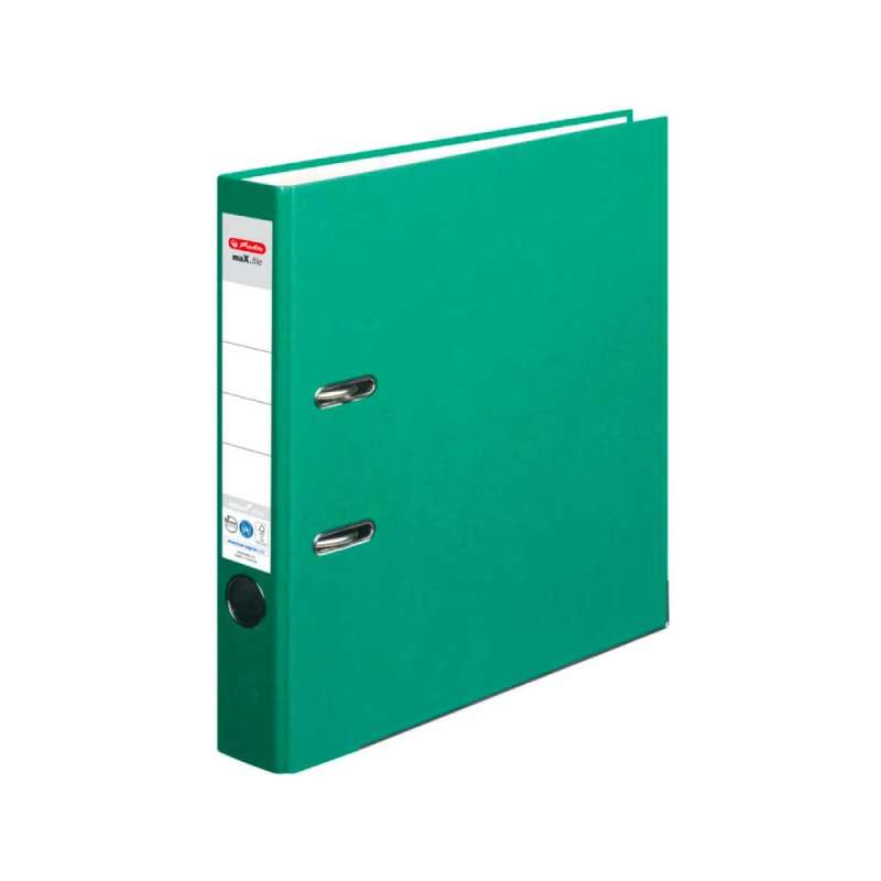 HERLITZ Ordner maX.file protect- in verschiedenen Größen und vielen Farben - plus, A4, 50mm, grün