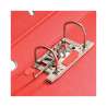 HERLITZ Ordner maX.file protect - in verschiedenen Größen und vielen Farben -A4, 50mm, rot Hebelmechanik