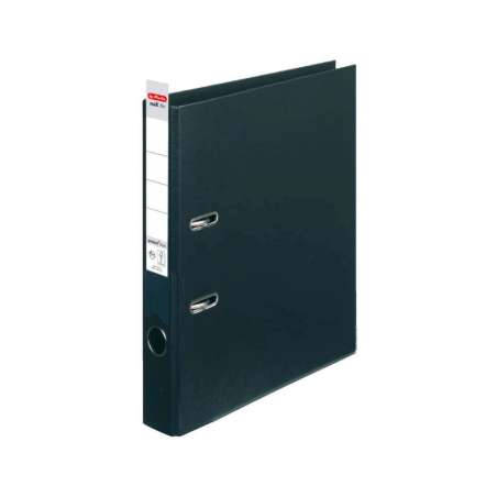 HERLITZ Ordner maX.file protect - in verschiedenen Größen und vielen Farben - plus, A4, 50mm, schwarz
