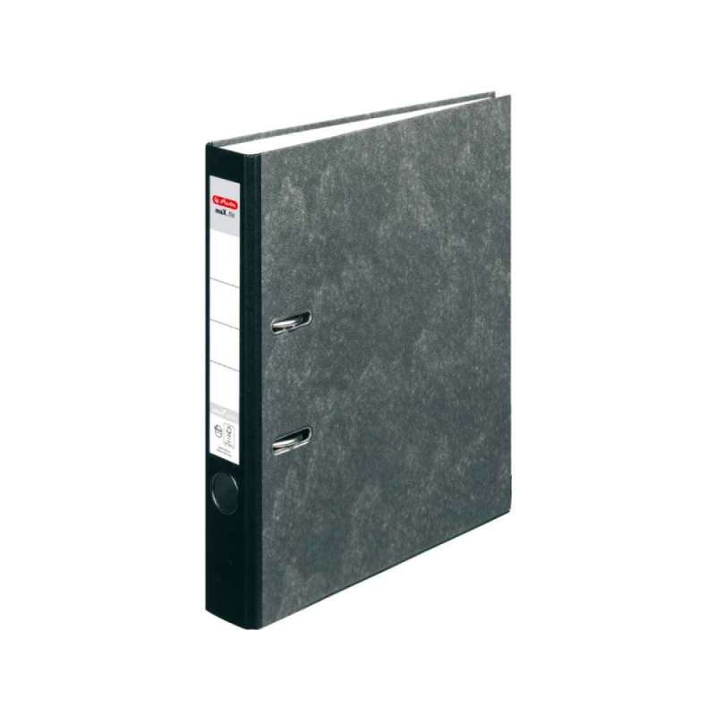 HERLITZ Ordner maX.file protect- in verschiedenen Größen und vielen Farben - A4, 50mm, schwarz