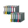 HERLITZ Ordner maX.file protect - in verschiedenen Größen und vielen Farben - nature, A4, 80mm, rot Menge