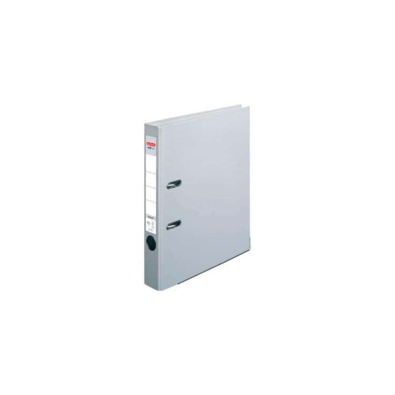 HERLITZ Ordner maX.file protect - in verschiedenen Größen und vielen Farben - protect, A4, 50mm, grau