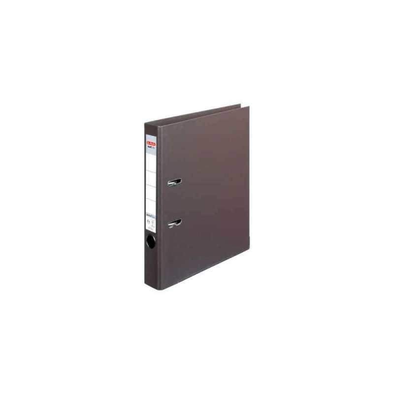 HERLITZ Ordner maX.file protect - in verschiedenen Größen und vielen Farben - protect plus, A4, 50mm, braun