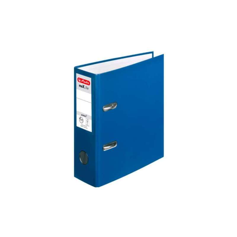 HERLITZ DIN A5 Ordner maX.file protectv - DIN-A5 - A5 hoch, 80mm, blau