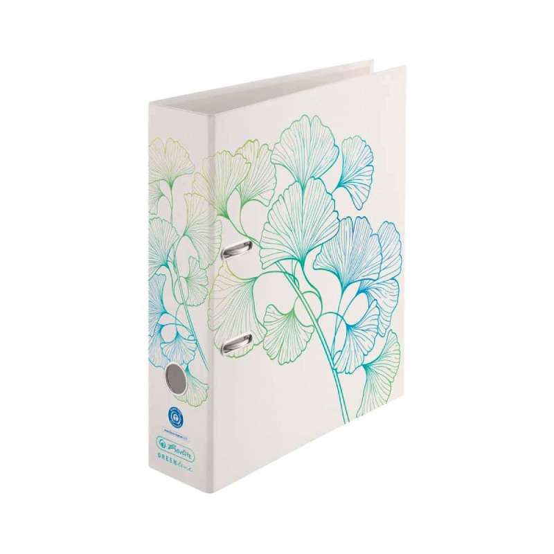 HERLITZ DIN A4 Ordner mit verschiedenen Motiven - 80mm Breite - Ginko