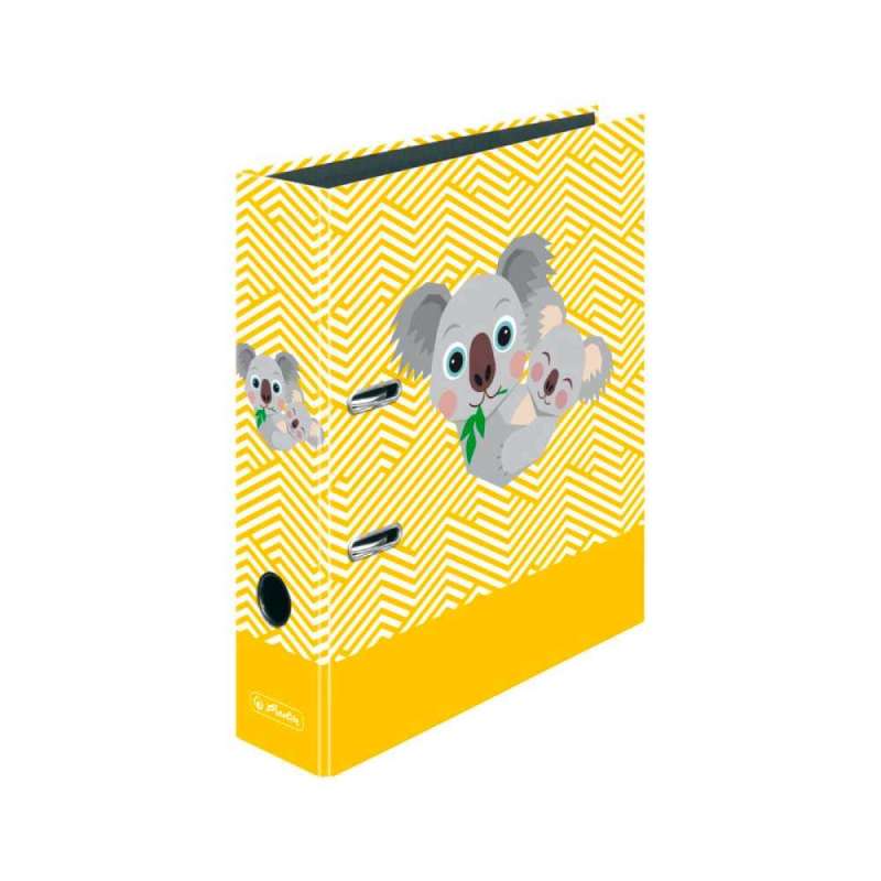 HERLITZ DIN A4 Ordner mit verschiedenen Motiven - 80mm Breite - Koala