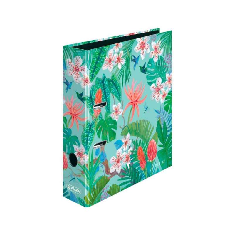 HERLITZ DIN A4 Ordner mit verschiedenen Motiven - 80mm Breite - Jungle