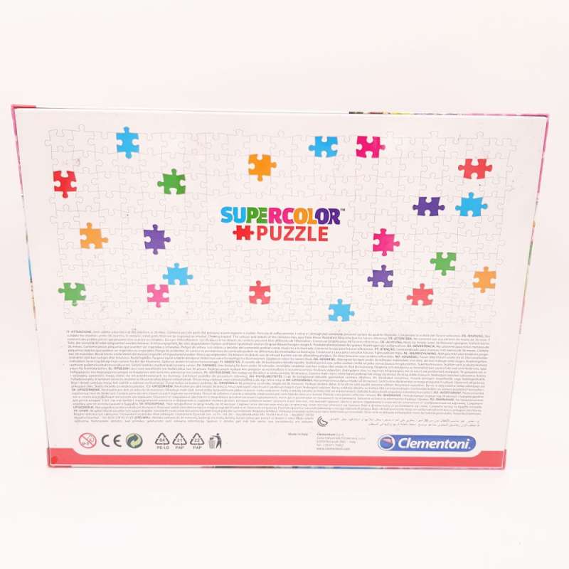 CLEMENTONI „Disney Princess“ Memo + Domino & 2 Puzzles Rückseite