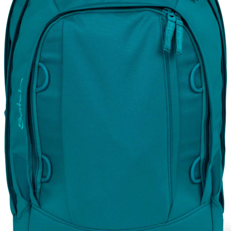 SATCH Schulrucksack pack - Deep Petrol nah hinten