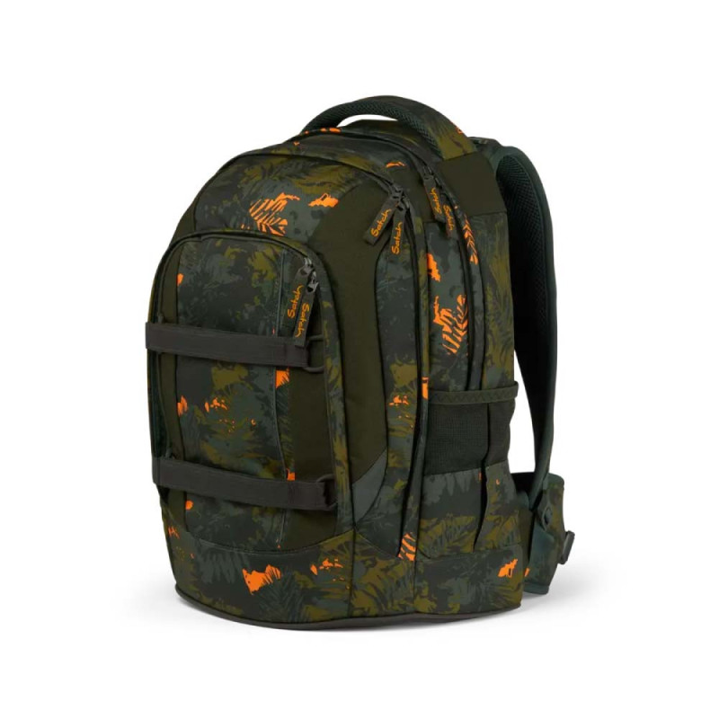 SATCH Schulrucksack pack - Jurassic Jungle vorne links