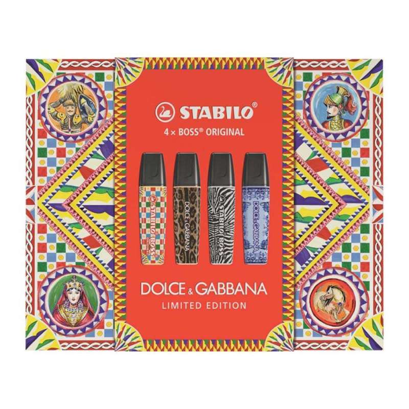 STABILO Textmarker BOSS ORIGINAL DOLCE & GABBANA Limited Edition Vorderseite