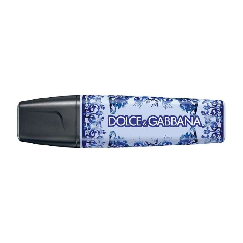 STABILO Textmarker BOSS ORIGINAL DOLCE & GABBANA Limited Edition einzel Stift blau