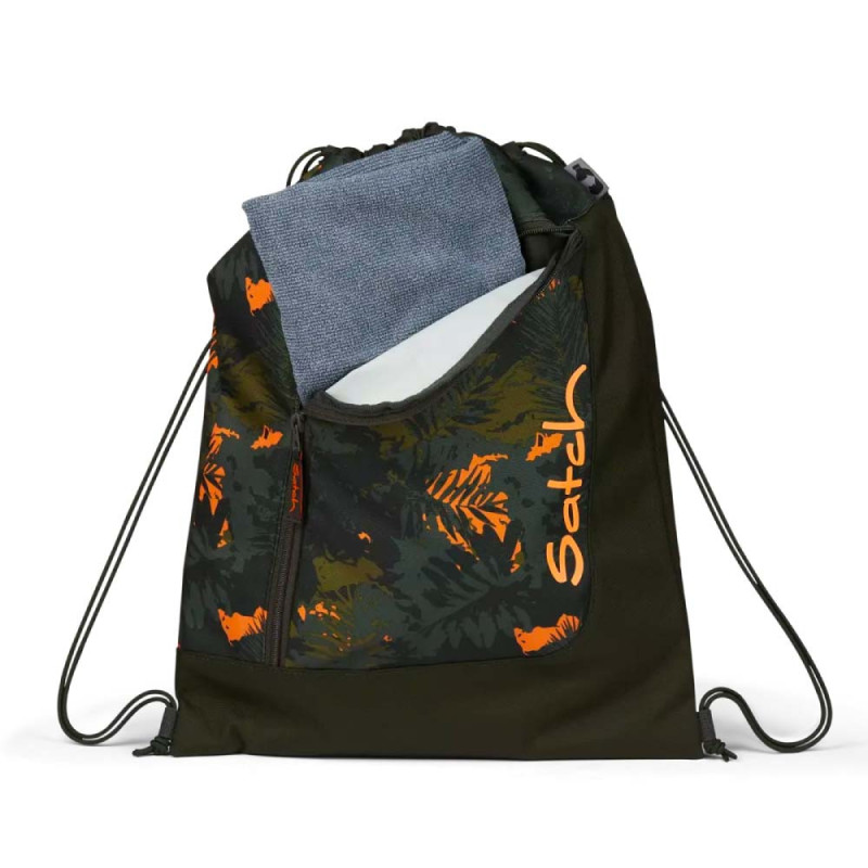 SATCH Sportbeutel in verschiedenen Farben - Jurassic-Jungle Handtuch