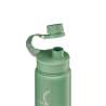 SATCH Trinkflasche - in verschiedenen Farben - Trinkflasche Nordic Jade Green offen