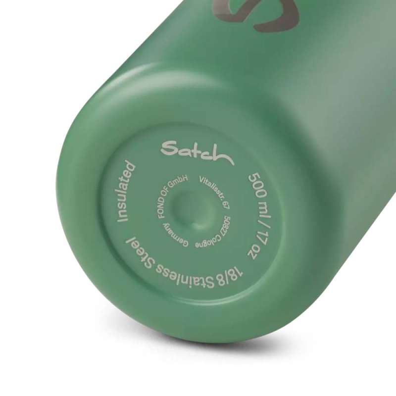 SATCH Trinkflasche - in verschiedenen Farben - Trinkflasche Nordic Jade Green Boden
