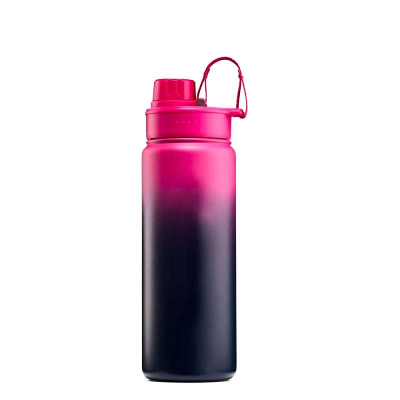 SATCH Trinkflasche - in verschiedenen Farben - Trinkflasche Pink Graffiti hinten