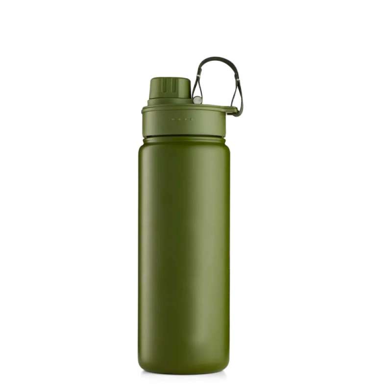 SATCH Trinkflasche - in verschiedenen Farben - Trinkflasche Olive hinten