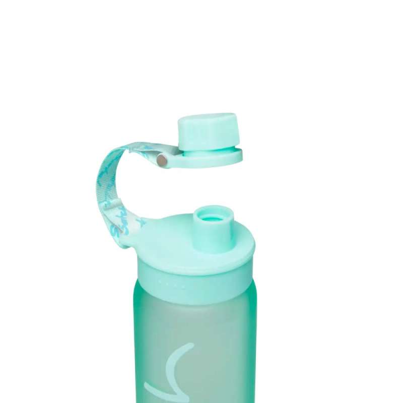 SATCH Trinkflasche - in verschiedenen Farben - Sport Trinkflasche Mint offen