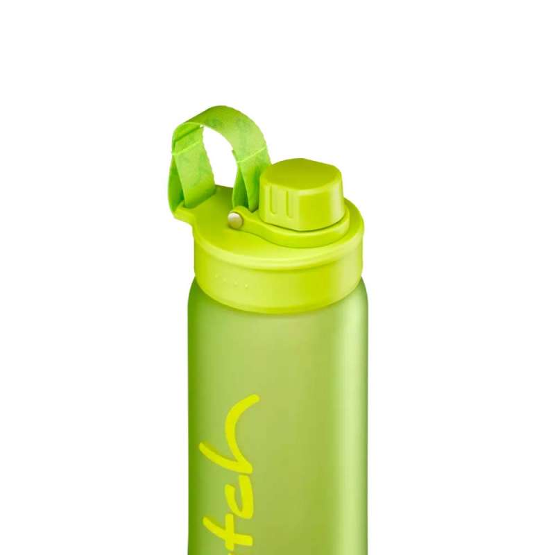 SATCH Trinkflasche - in verschiedenen Farben - Sport Trinkflasche Lime Green nah