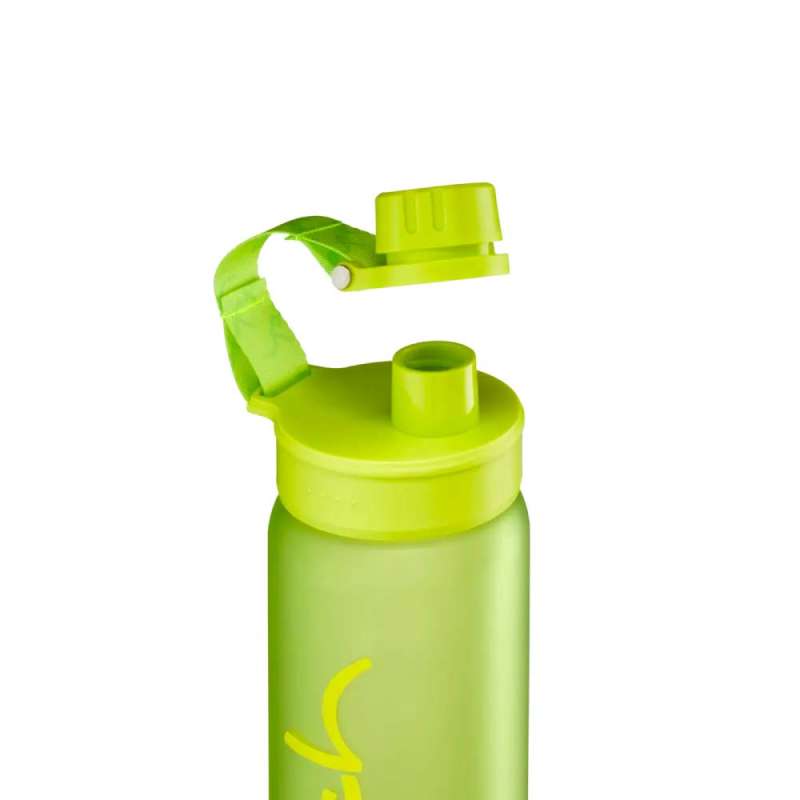 SATCH Trinkflasche - in verschiedenen Farben - Sport Trinkflasche Lime Green offen