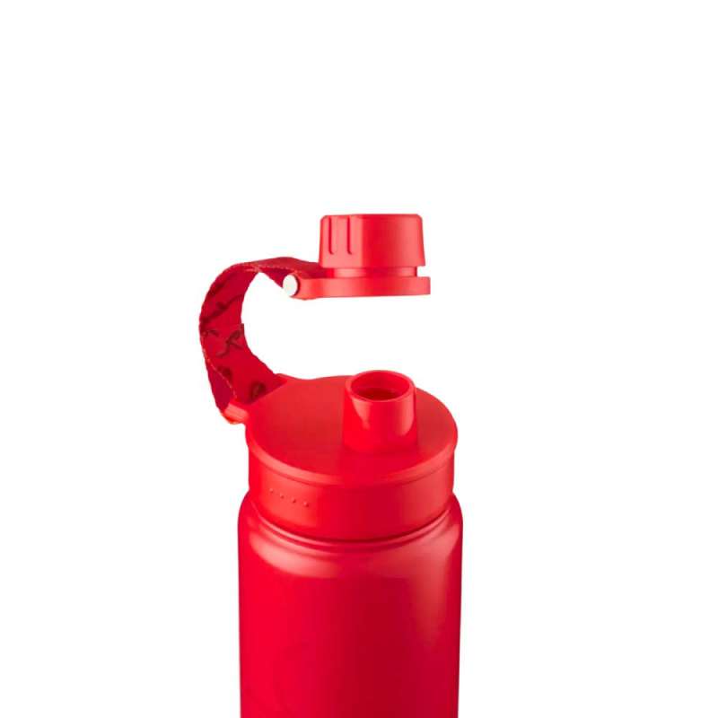 SATCH Trinkflasche - in verschiedenen Farben - Trinkflasche Rot offen
