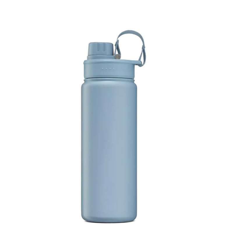 SATCH Trinkflasche - in verschiedenen Farben und Materialien - Trinkflasche Nordic Light Blue hinten