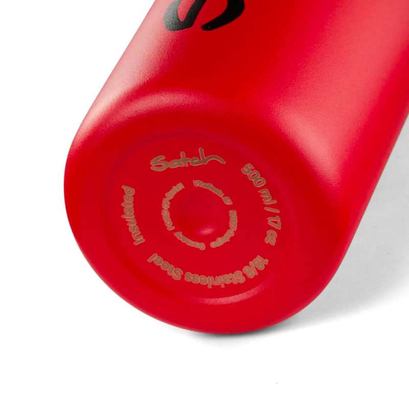 SATCH Trinkflasche - in verschiedenen Farben und Materialien - Trinkflasche Black Graffiti Boden
