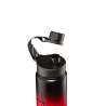 SATCH Trinkflasche - in verschiedenen Farben und Materialien - Trinkflasche Black Graffiti offen