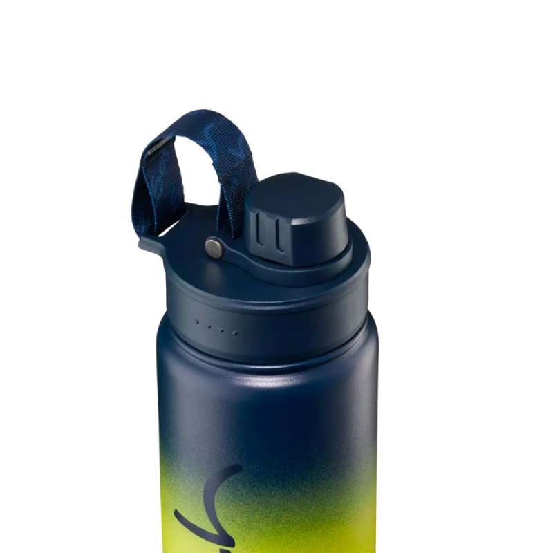 SATCH Trinkflasche - in verschiedenen Farben und Materialien - Trinkflasche Blue Graffiti nah