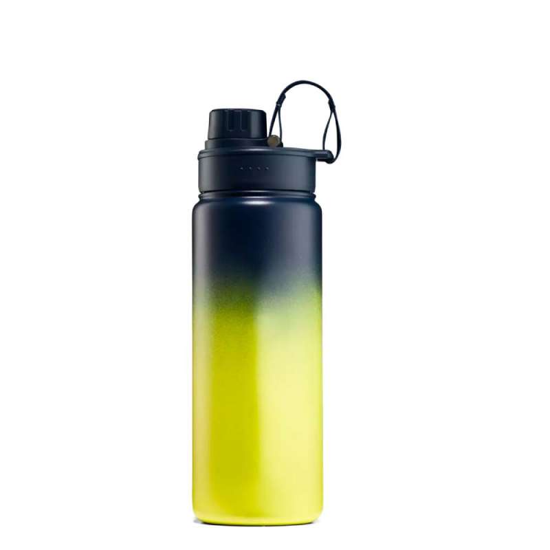 SATCH Trinkflasche - in verschiedenen Farben und Materialien - Trinkflasche Blue Graffiti hinten