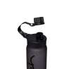 SATCH Trinkflasche - in verschiedenen Farben und Materialien - Sport Trinkflasche Black offen