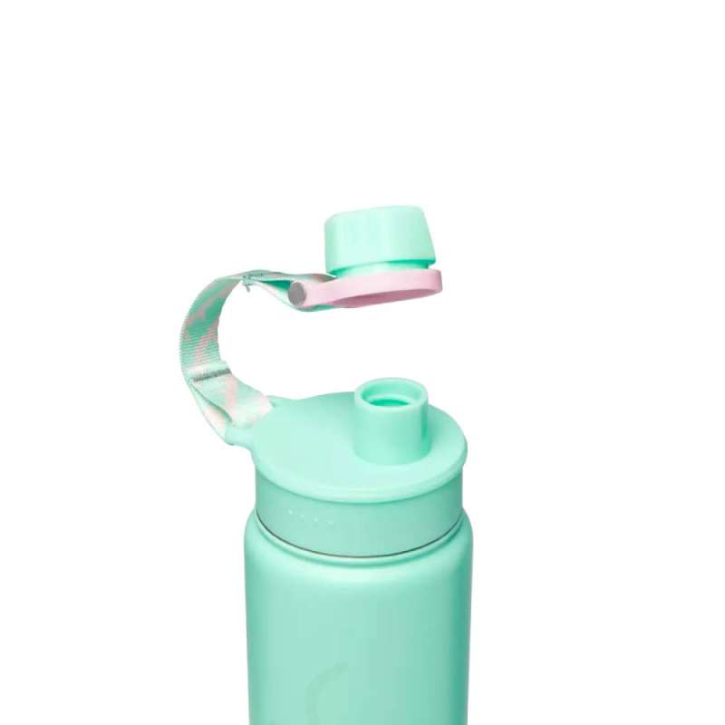 SATCH Trinkflasche - in verschiedenen Farben und Materialien - Trinkflasche Mint offen