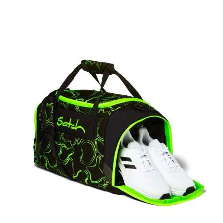 SATCH Sporttasche - in verschiedenen Farben - Green Supreme offen