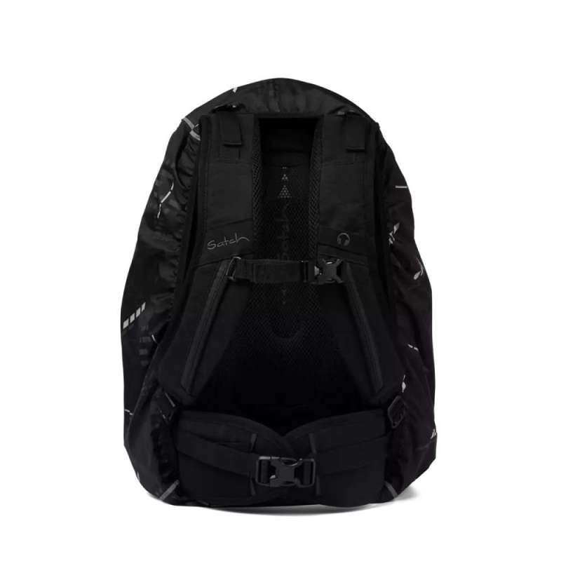 SATCH Regenschutz - in verschiedenen Farben - Regencape Ninja Matrix hinten