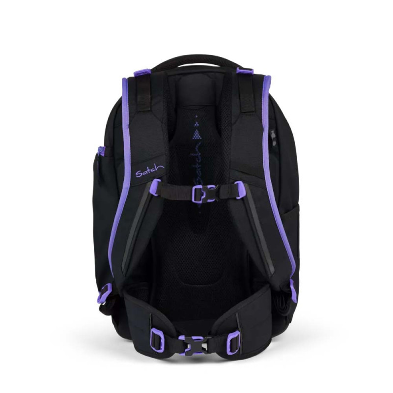 SATCH Schulrucksack match in verschiedenen Farben - Purple Phantom hinten