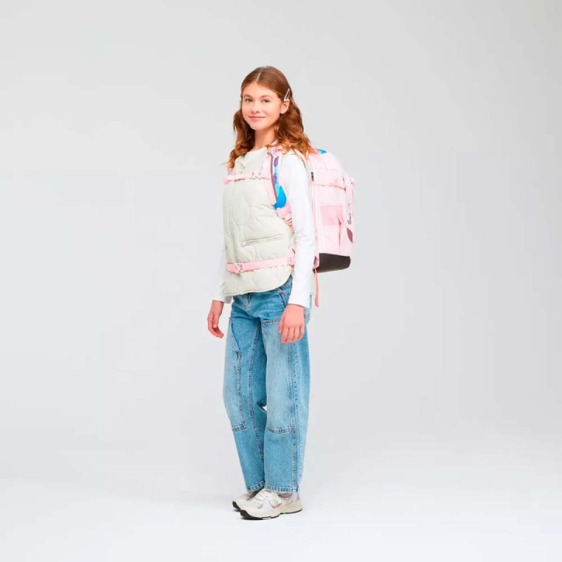 SATCH Schulrucksack match in verschiedenen Farben - Candy Clouds Mädchen