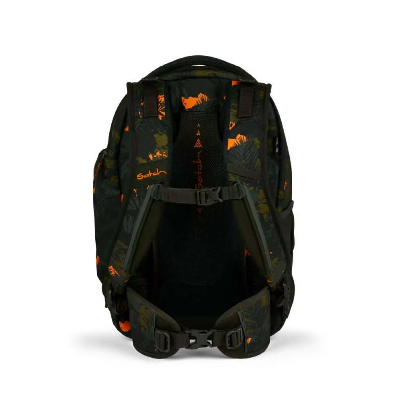 SATCH Schulrucksack match in verschiedenen Farben - Jurassic Jungle hinten