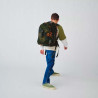 SATCH Schulrucksack match in verschiedenen Farben - Jurassic Jungle Junge hinten