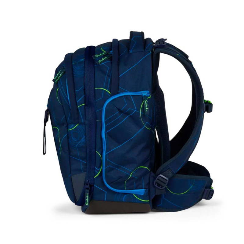SATCH Schulrucksack match in verschiedenen Farben - Blue Tech links